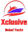 logo of xclusive dubai yacht transparent